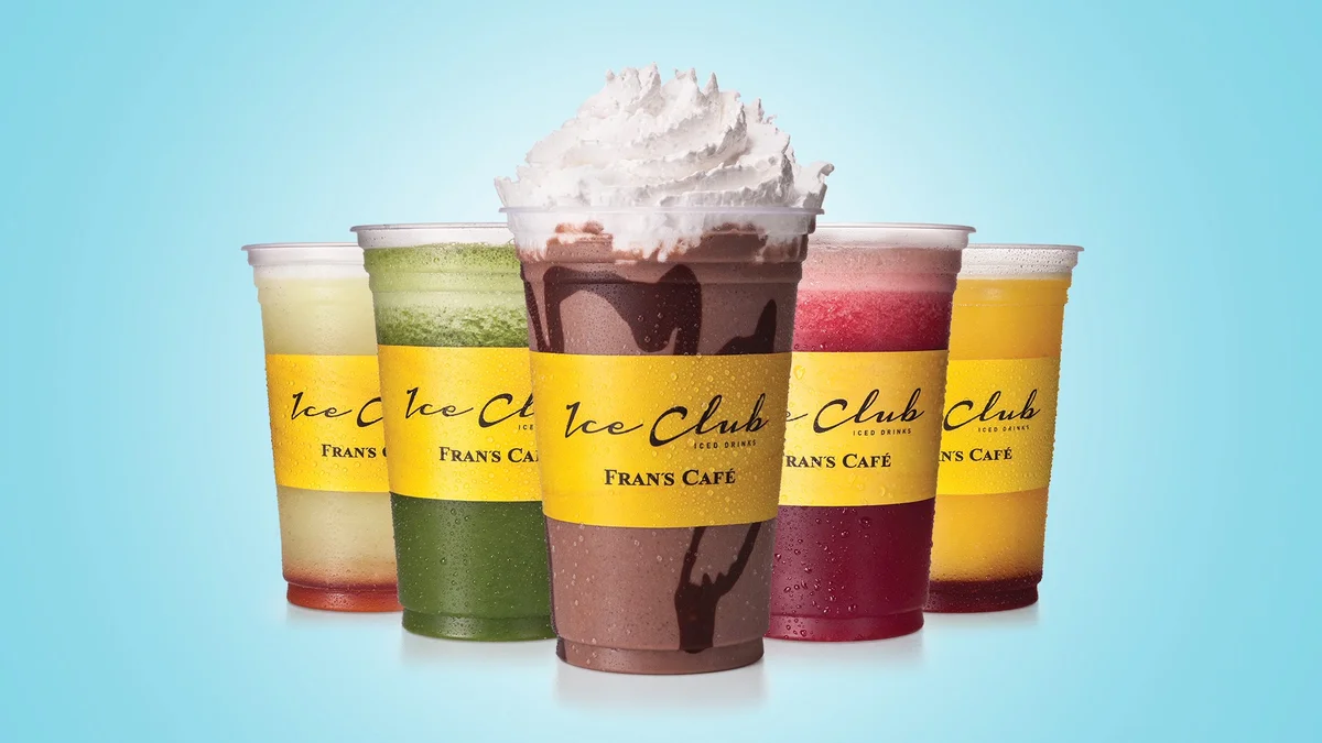 Fran's Café Iced Drinks and Franccino - Iced Drinks